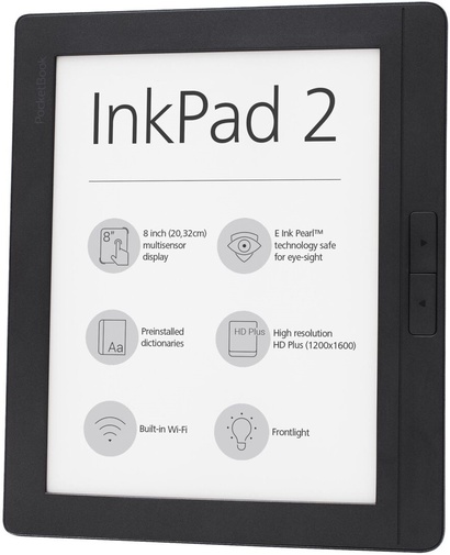 Електронна книга PocketBook InkPad 840 сіра