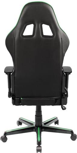 Крісло для геймерів DXRACER FORMULA OH/FH08/NE чорне з зеленими вставками