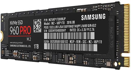 Твердотільний накопичувач Samsung 960 PRO (MZ-V6P1T0BW) 1 ТБ