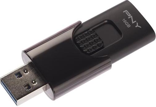 Флешка USB PNY OTG Duo-Link 16 ГБ (FD16GOTGX30K-EF) чорна