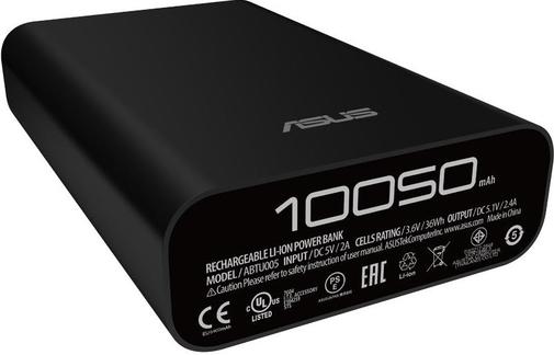 Батарея універсальна ASUS Power Bank Asus Zen Power 10050mAh Black (90AC00P0-BBT076)