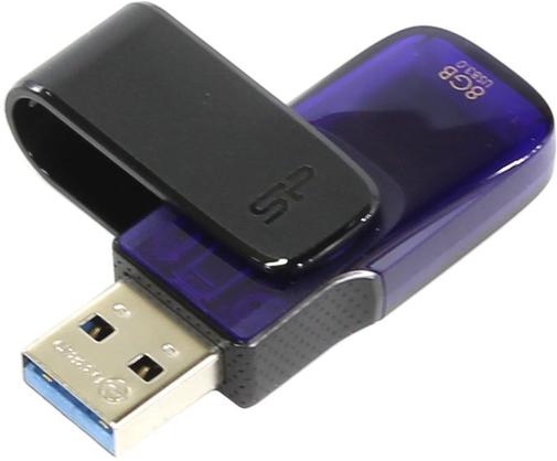 Флешка USB Silicon Power Blaze B31 8GB SP008GBUF3B31V1U Purple