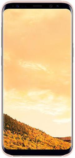 Чохол Samsung for Galaxy S8 Plus - Clear Cover Pink (EF-QG955CPEGRU)