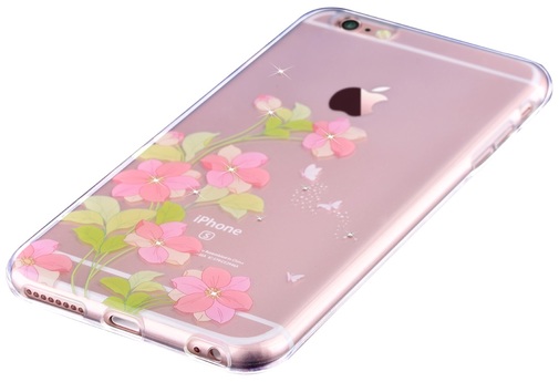 Чохол Devia for iPhone 6S/6 - Crystal Soft Case Bluebell Pink