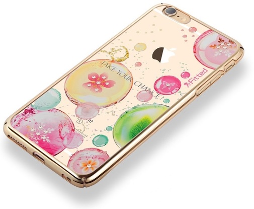 Чохол Devia for iPhone 6s Plus/6 Plus - X-Fitted Fancy Bubble Gold (PPMH(G))