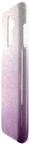 for Samsung A6 Plus 2018 - Superslim Glitter series Violet