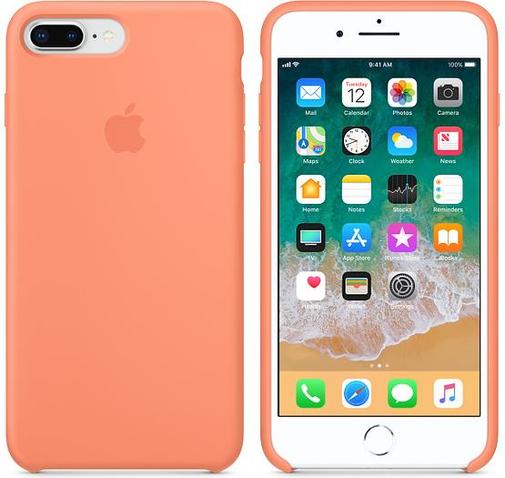 for iPhone 7 Plus/8 Plus Silicone Case - Peach