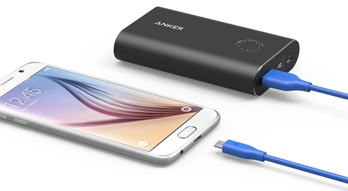 Кабель Anker Powerline V3 AM / Micro USB 0.9m Blue (A8132H31)