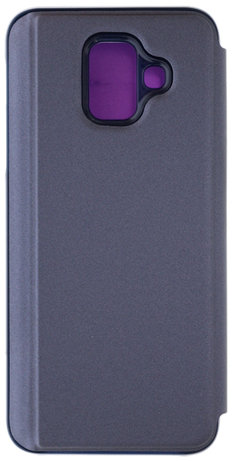 for Samsung A6 2018 - MIRROR View cover Purple