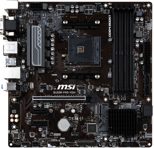 Материнська плата MSI B450M PRO-VDH