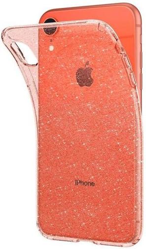 Чохол Spigen for iPhone XR - Liquid Crystal Glitter Rose Quartz (064CS24868)