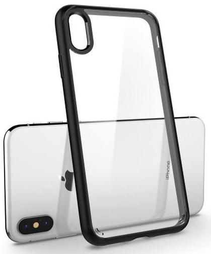 Чохол Spigen for iPhone XS - Ultra Hybrid Matte Black (063CS25116)