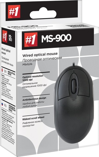 Миша Defender MS-900 Black (52903)
