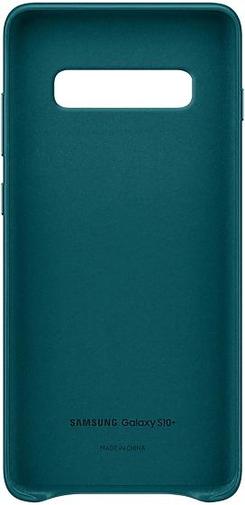 Чохол-накладка Samsung для Galaxy S10 Plus (G975) - Leather Cover Green
