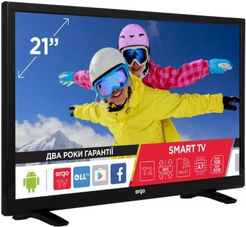Телевізор LED Ergo LE21CT5500AK (Android TV, Wi-Fi, 1920x1080)