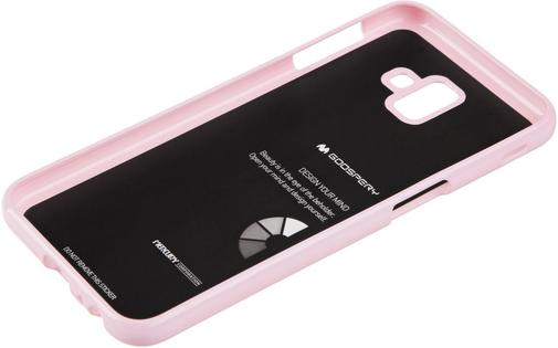 Чохол Goospery for Samsung Galaxy J6 Plus J610F - Jelly Case Pink 