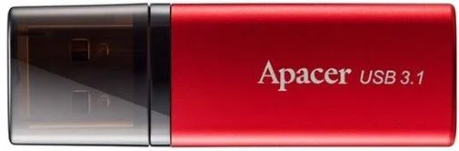 Фото: Флешка USB Apacer AH25B 128GB Red (AP128GAH25BR-1) № 5 | KTC