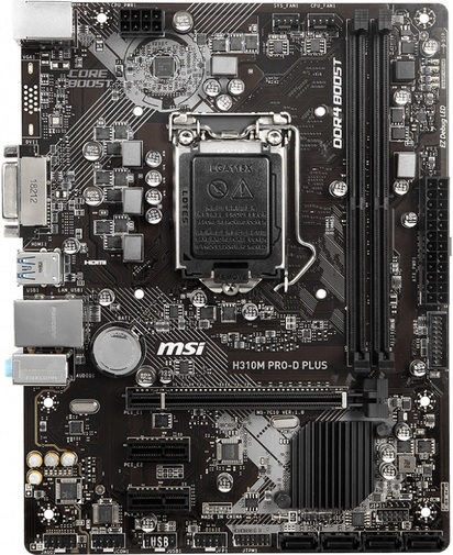 Материнська плата MSI H310M PRO-D PLUS