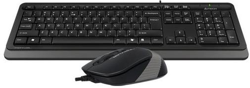 Комплект клавіатура+миша A4tech F1010 Grey