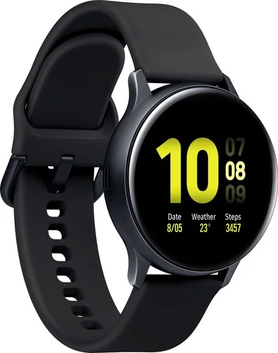 Фото: Смарт годинник Samsung Galaxy Watch Active 2 R820 44mm - Aluminium Black (SM-R820NZKASEK) № 9 | KTC