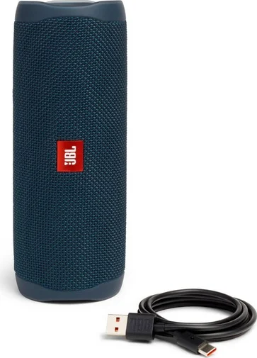 Фото: Портативна колонка JBL Flip 5 Blue (JBLFLIP5BLU) № 8 | KTC