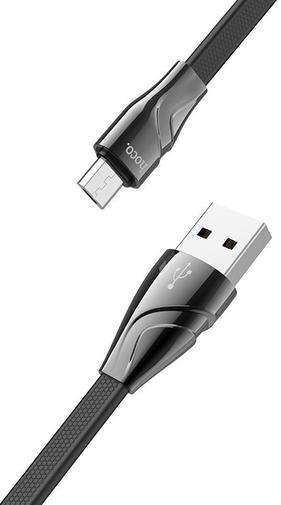 Кабель Hoco U57 Twisting charging AM / Micro USB 1m Black (U57 Micro Black)