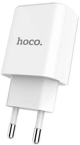 Зарядний пристрій Hoco C62A Victoria with Micro USB Cable White (C62A White (M))