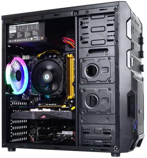 ПК ARTLINE Gaming X45 (X45v14) AMD Ryzen 5 3500 3.6-4.1 GHz/8GB/1TB/GTX 1650 4GB/No ODD/No OS