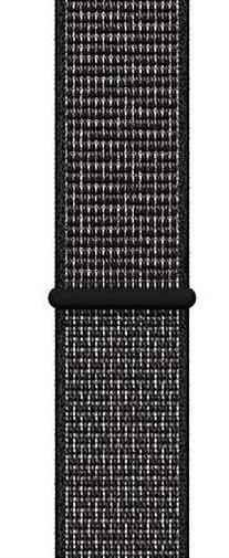 Ремінець Apple Nike Sport Loop для Apple Watch 44mm Black (MX812)