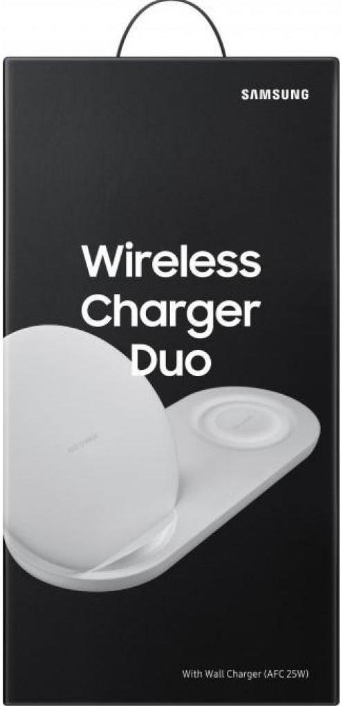 Зарядний пристрій Samsung Duo Wireless Charger Multi EP-N6100TWRGRU White