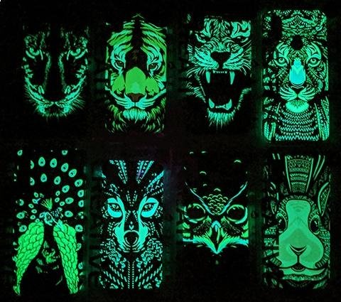 Чохол-накладка Milkin - Creative Night Light для смартфону Xiaomi redmi 8, WOLF D9