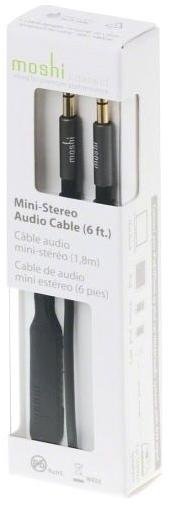 Кабель Moshi Mini-Stereo Audio Cable 1.8m Black (99MO023002)