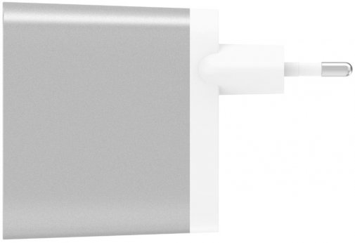 Зарядний пристрій Belkin BOOST CHARGE 27W USB-C Home Charger Silver (F7U060VF-SLV)