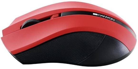 Мишка, Canyon CNE-CMSW05R Wireless, Red/Black