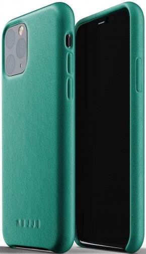 Чохол-накладка MUJJO для iPhone 11 Pro - Full Leather, Alpine Green