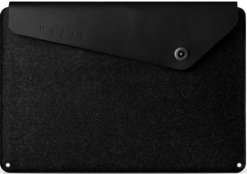 Чохол для ноутбука MUJJO Macbook Pro 15 Black (MUJJO-SL-033-BK)