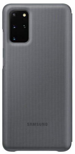 Чохол Samsung for Samsung Galaxy S20 Plus G985 - LED View Cover Grey (EF-NG985PJEGRU)