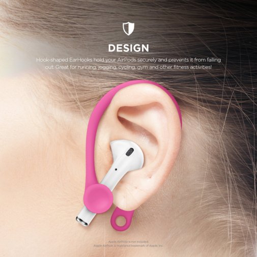Тримач Elago Earhook for Apple Airpods Hot Pink (EAP-HOOKS-HPK)