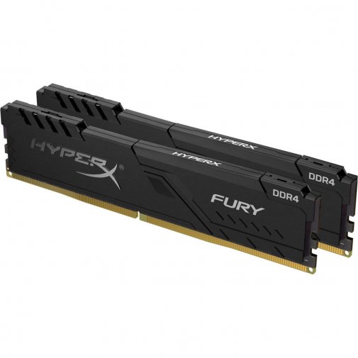 Оперативна пам’ять Kingston HyperX Fury Black DDR4 2x32GB HX432C16FB3K2/64