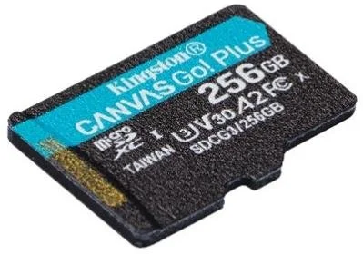 Фото: FLASH пам'ять Kingston Canvas Go Plus A2 Micro SDXC 256GB (SDCG3/256GBSP) № 6 | KTC