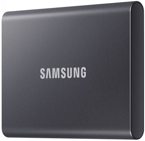 Зовнішній твердотільний накопичувач Samsung T7 500GB Titan Gray (MU-PC500T/WW)