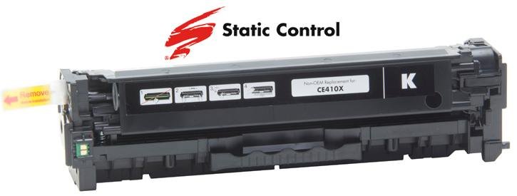 Совместимый картридж Static Contro HP CLJP CE410X (305X) Black (002-01-SE410X)