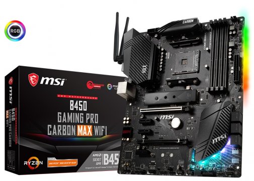 Msi b450 gaming pro carbon max wifi обзор