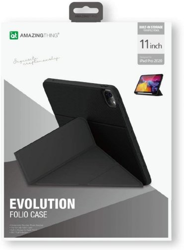 Чохол для планшета AMAZINGthing for Apple iPad Pro 11 2020 - Evolution Folio Case Black (IPADPRO11PBCAS)