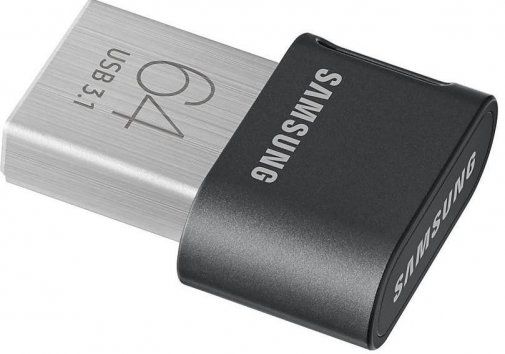 Флешка USB Samsung Fit Plus 64GB Black (MUF-64AB/APC)