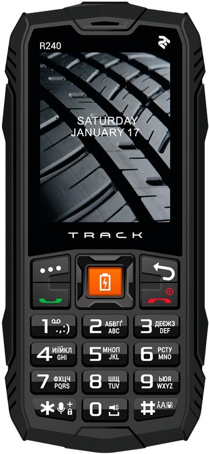 Мобільний телефон 2E R240 2020 Black (680576170101)