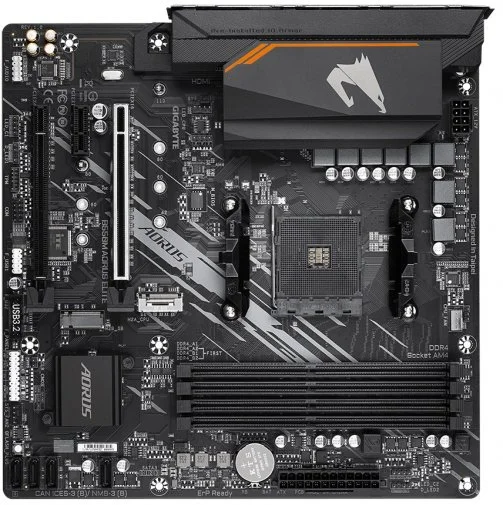 Фото: Материнська плата Gigabyte B550M AORUS ELITE № 6 | KTC