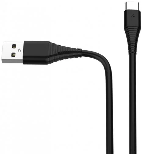 Фото: Кабель ColorWay PVC AM / Type-C 1m Black (CW-CBUC026-BK) № 5 | KTC