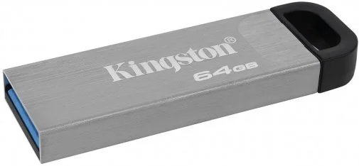 Фото: Флешка USB Kingston DT Kyson 64GB Silver/Black (DTKN/64GB) № 5 | KTC