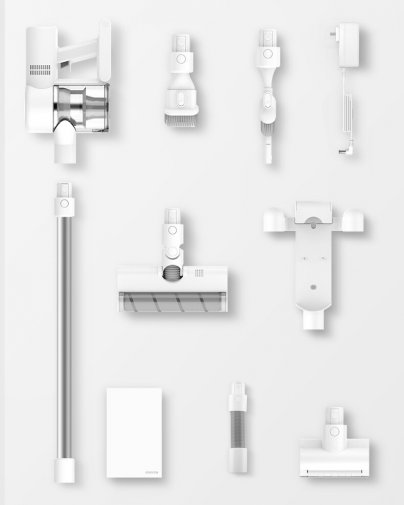 Ручний бездротовий пилосос Xiaomi Dreame V10 Cordless Vacuum Cleaner White